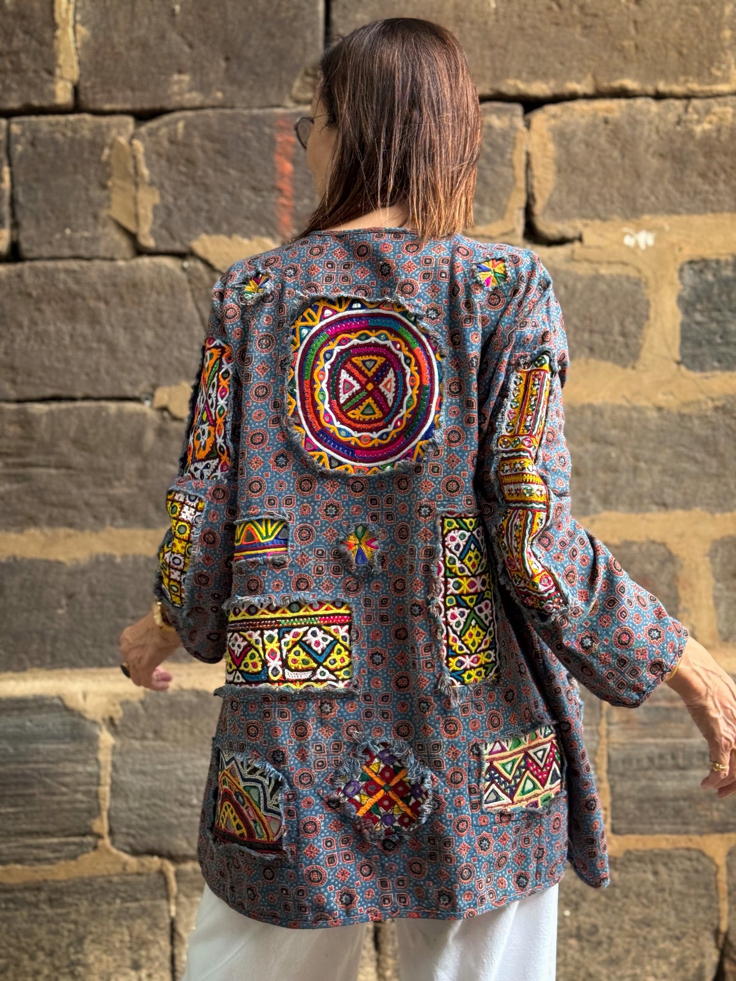 ‘Array of Kutch’ A tunic celebrating the artisanal hand crafts of Gujarat