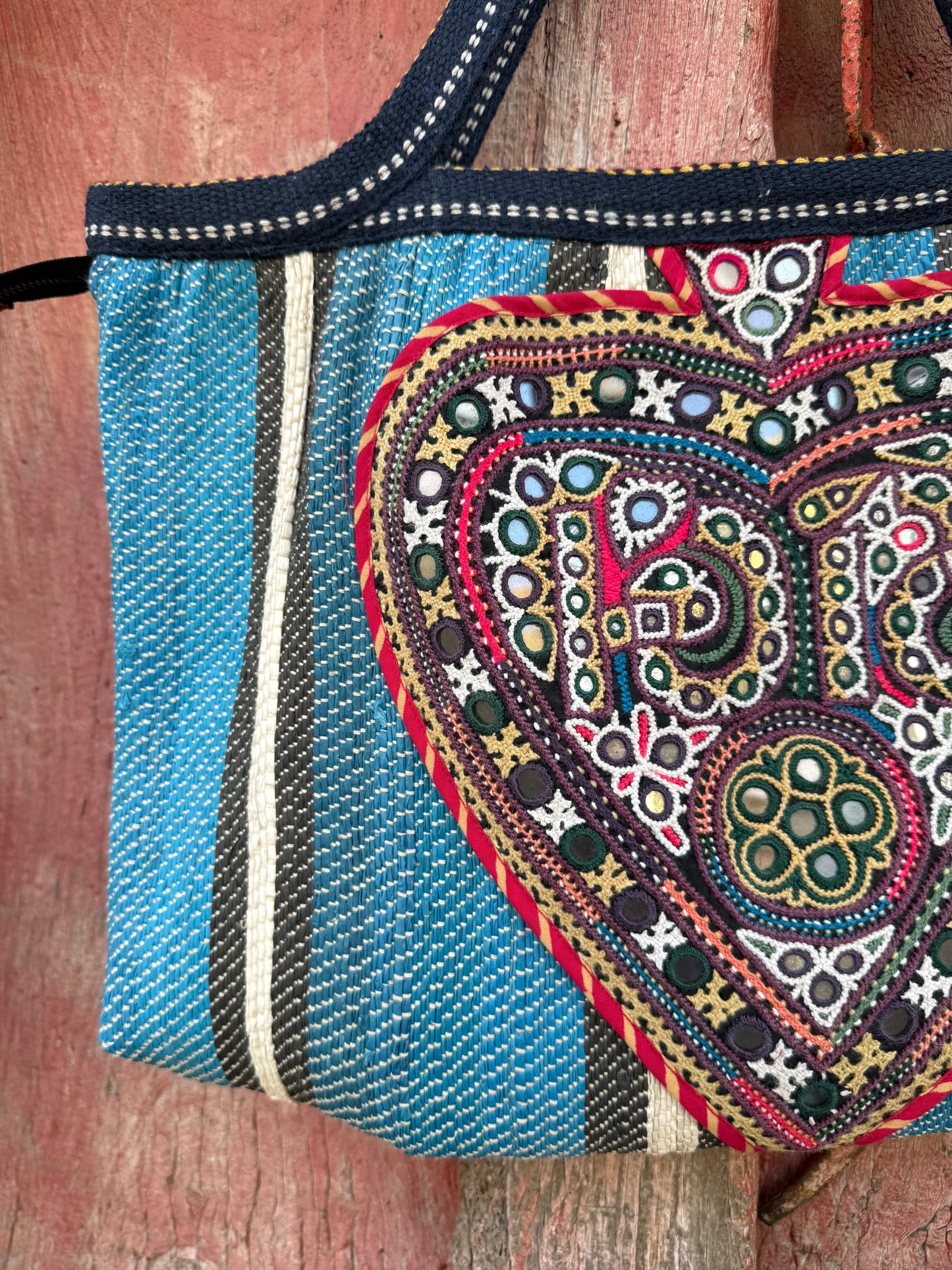 Boho Heart Statement Tote