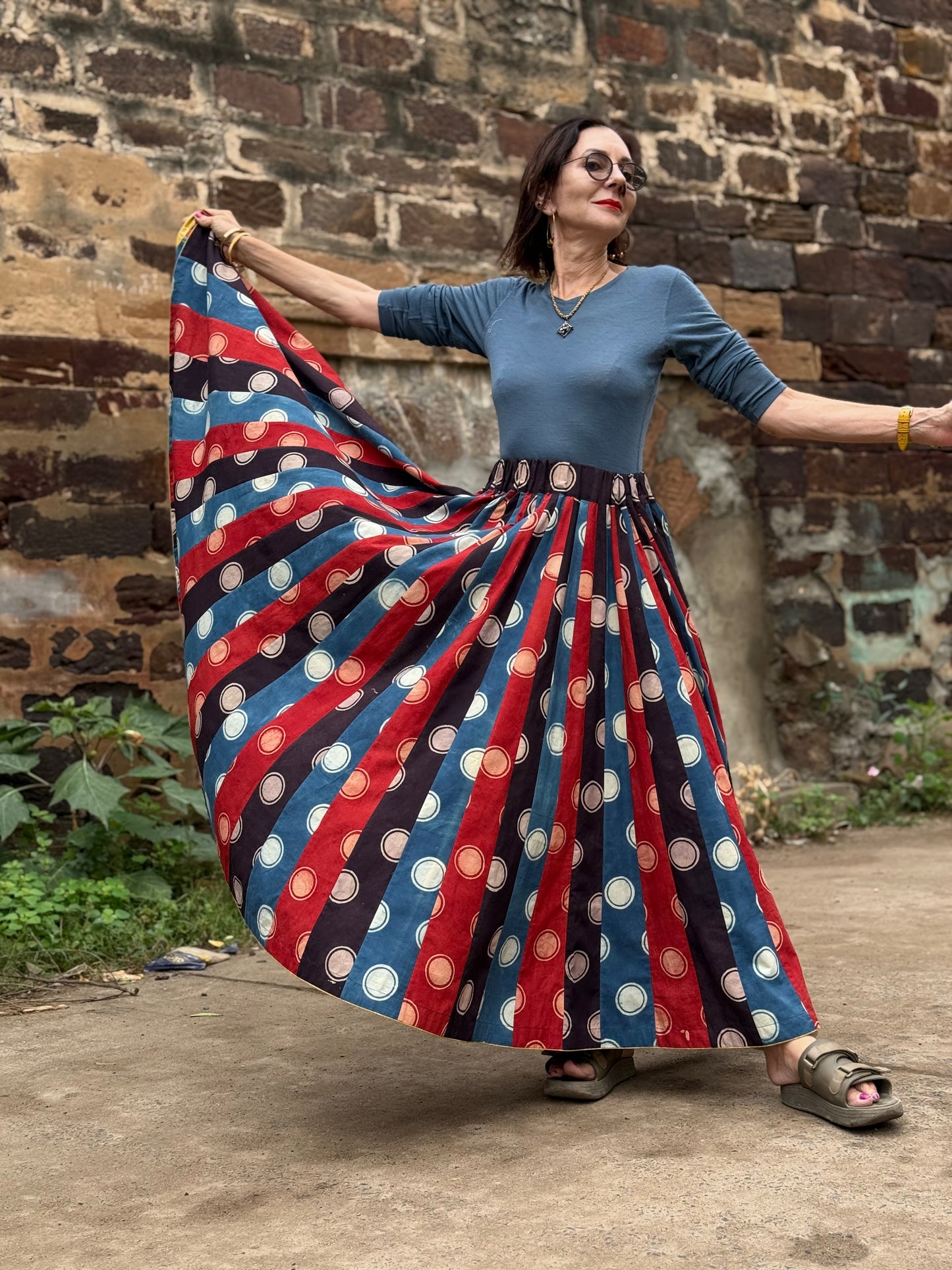 The 84-Panel Twirl Skirt