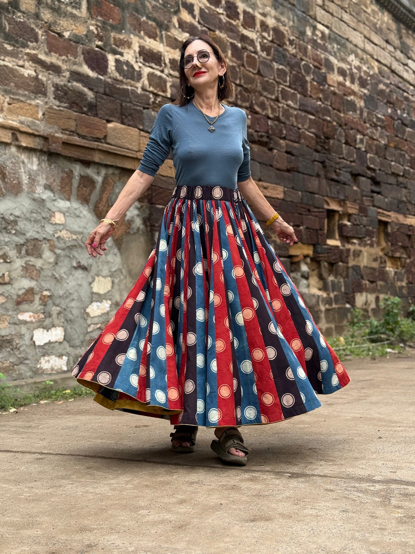 The 84-Panel Twirl Skirt
