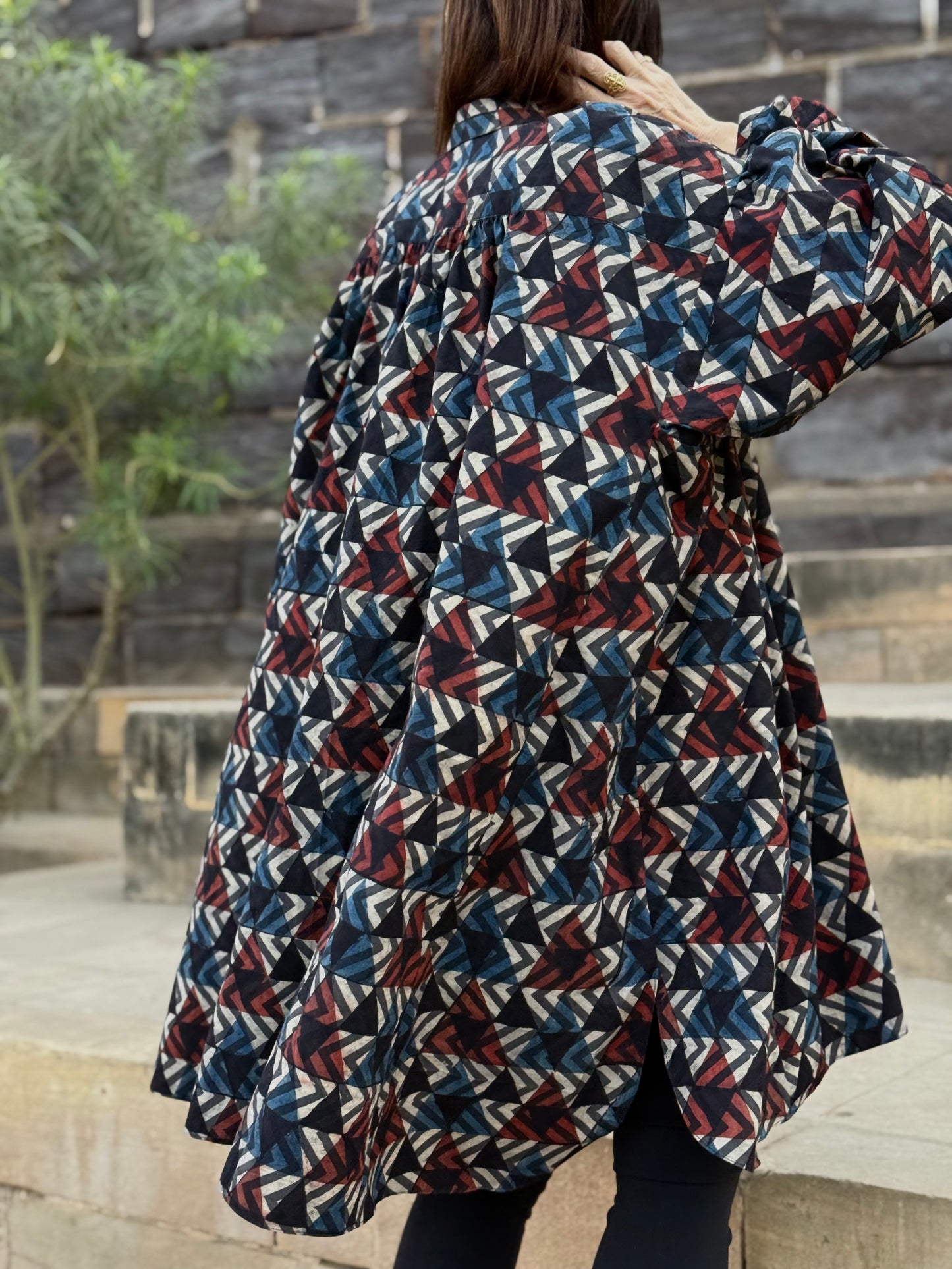 Arty Ajrakh Cotton Shirt