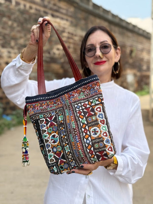 Timeless Boho Embroidered Bag