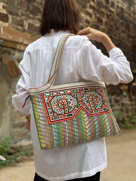 Rabari Mirror Work Eco Tote