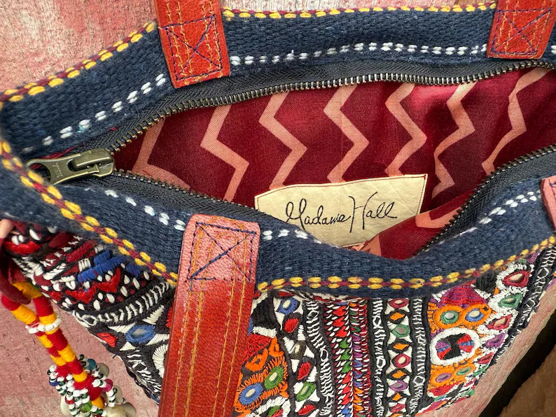 Kutch Tribal Embroidery Handbag