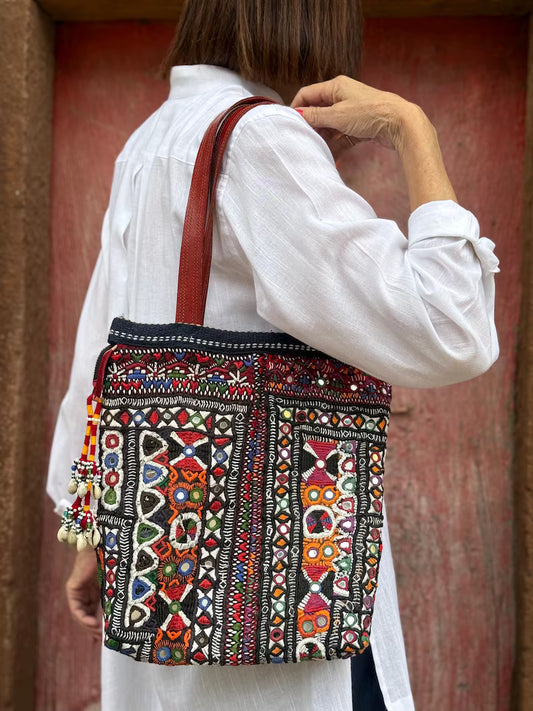 Kutch Tribal Embroidery Handbag