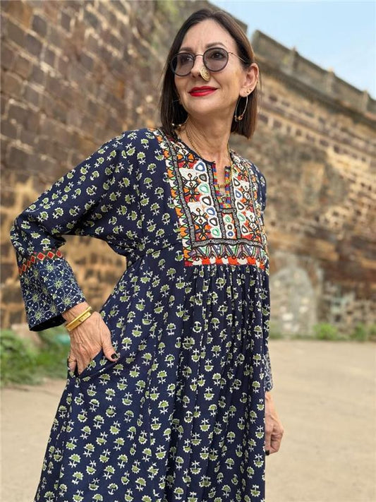 The Artisan Flare Dress