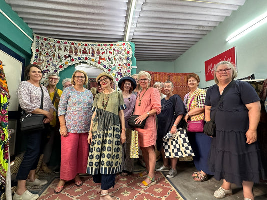 Visiting Bhuj? Love Kutch textiles? Visit Madame Hall!