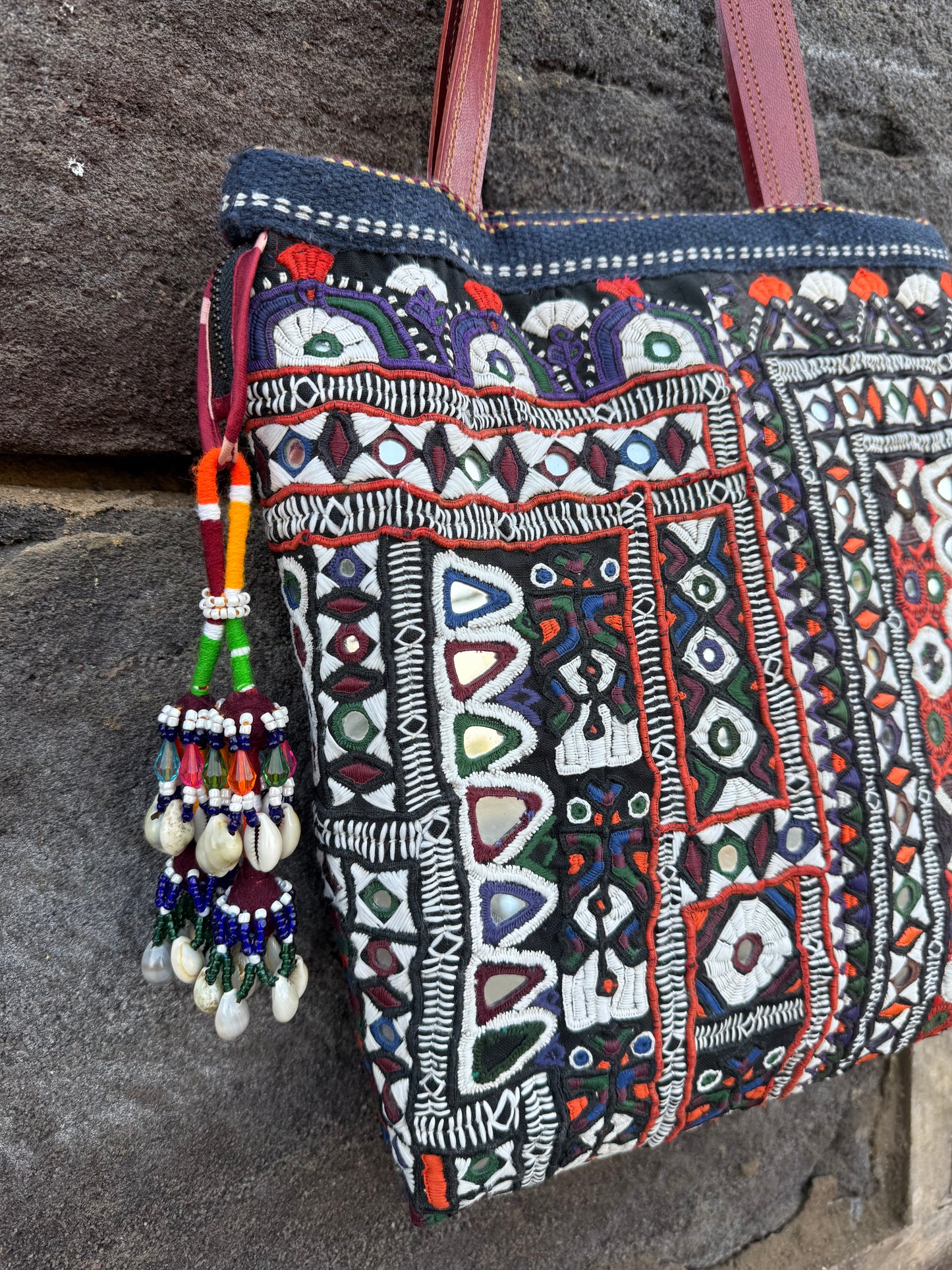 Kutch Hand Embroidery Handbag