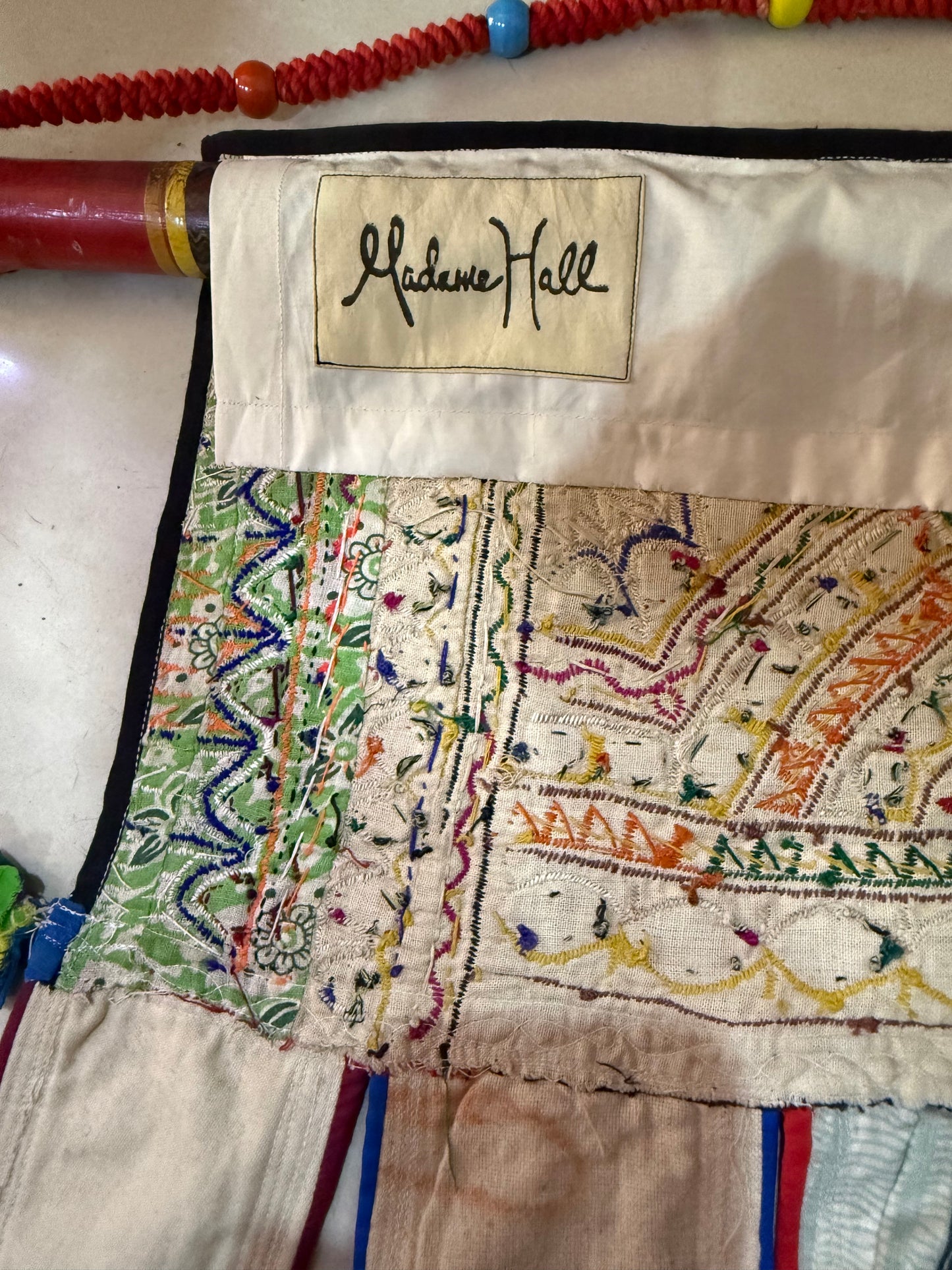 Hand Embroidered Rabari Toran Wall Hanging