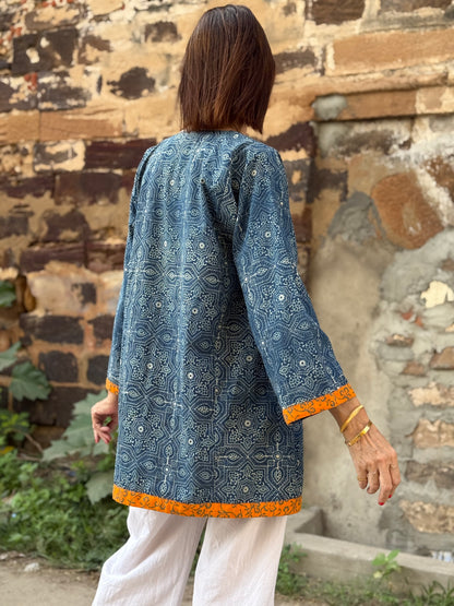Flower Pot Pocket Tunic – Trompe L’oeil Effect