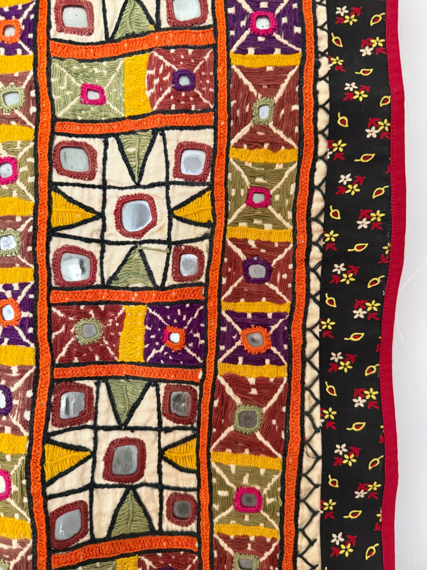 Hand Embroidered Indian Wall Hanging