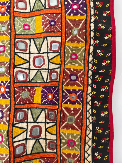 Hand Embroidered Indian Wall Hanging
