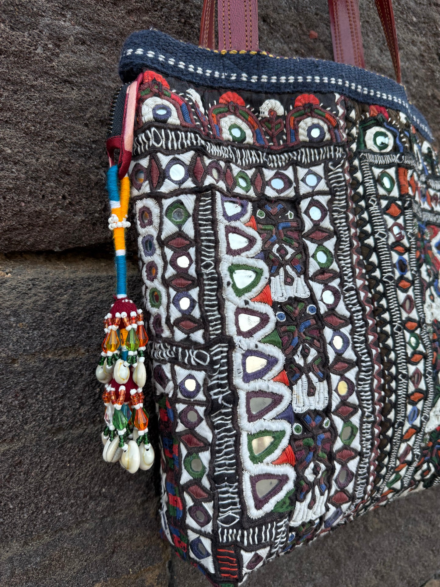Kutch Hand Embroidery Handbag