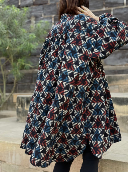Arty Ajrakh Cotton Shirt