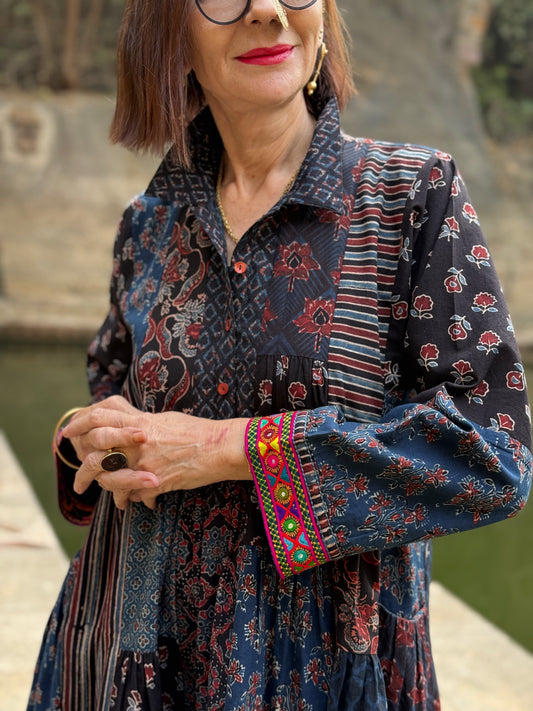 The City Chic Boho Trapeze Dress.