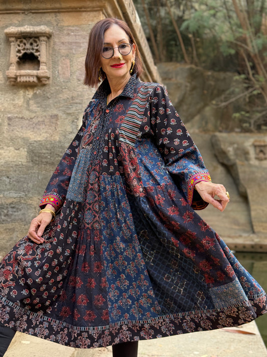 The City Chic Boho Trapeze Dress.