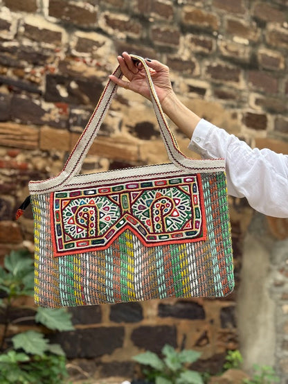 Rabari Mirror Work Eco Tote