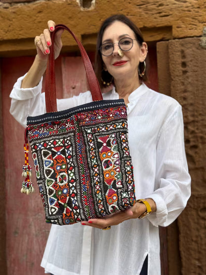 Kutch Tribal Embroidery Handbag